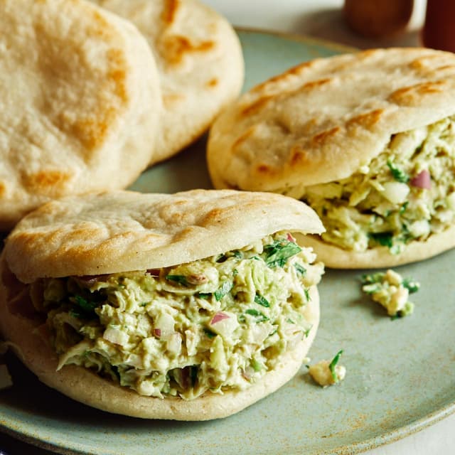 Reina Pepiada Arepas Arepas With Chicken Avocado Salad Cezanne Garden